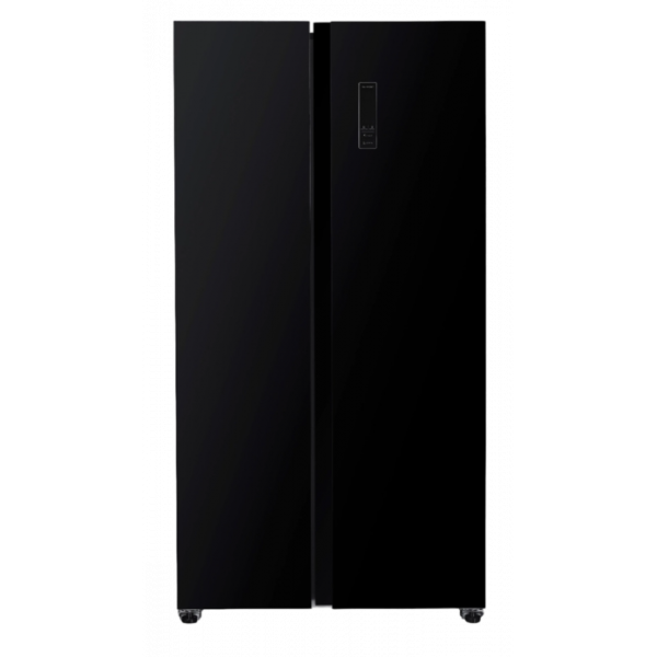 Холодильник Kraft KF-MS5701BI черное стекло