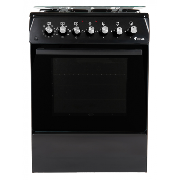 Кухонная плита IDEAL L355 ГК черный