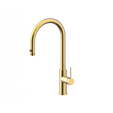 Смеситель для кухни Paulmark Galant Ga213077-LG светлое золото Смеситель для кухни Paulmark Galant Ga213077-LG светлое золото