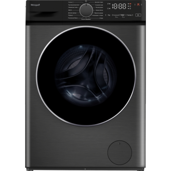 Стиральная машина Weissgauff Стиральная машина Weissgauff WM 4627 Touch Inverter Steam Grey 438730
