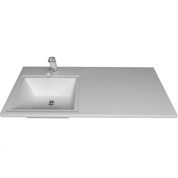 Раковина над стиральной машиной Stella Polar Мадлен 105 левая SP-00001367 белый