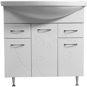 Тумба под раковину Stella Polar Фантазия 80 SP-00000229 белый