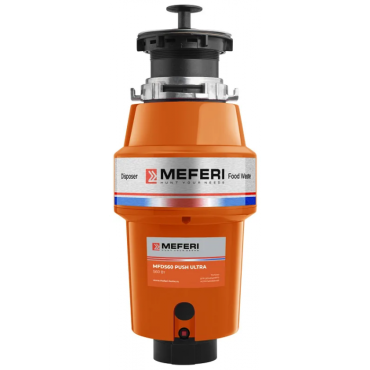 Измельчитель пищевых отходов Meferi MFD560 PUSH ULTRA с пневмокнопкой в комплекте