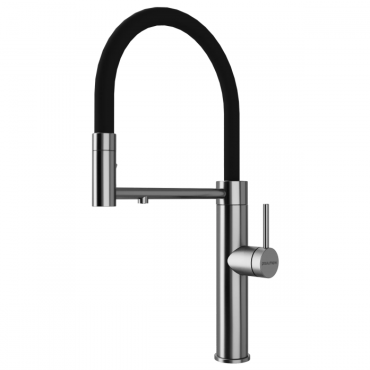 Смеситель для кухни Paulmark GANYMEDE Ga213199-BS брашированная сталь