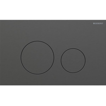 Клавиша смыва Geberit Sigma40 115.628.QD.1 черный хром матовый