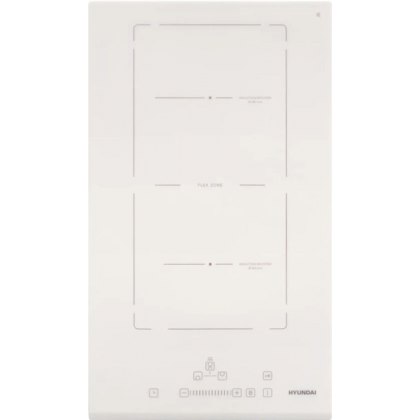 Индукционная варочная поверхность Hyundai HHI 3772 WG белый