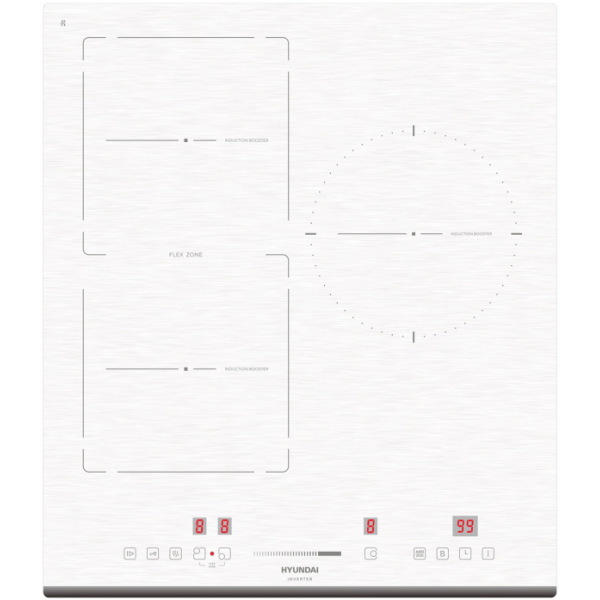 Индукционная варочная поверхность Hyundai HHI 4771 WG белый