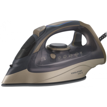Утюг COOLFORT CF-3410 сиреневый/золотистый Утюг COOLFORT CF-3410 сиреневый/золотистый