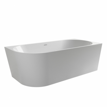 Акриловая ванна Abber AB9502-1.4 R белая