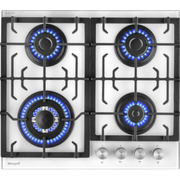 Газовая панель Weissgauff HGG 641 WGSV Nano Glass 441559 Газовая панель Weissgauff HGG 641 WGSV Nano Glass 441559
