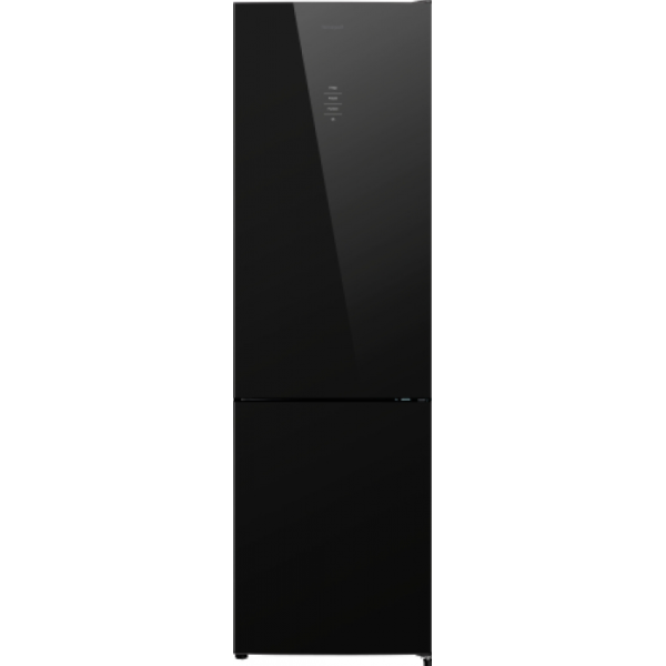 Холодильник Weissgauff WRK 2000 Full NoFrost Inverter Black Glass 439622