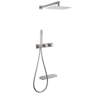 Душевая система Abber Rund AF8750SP сатин