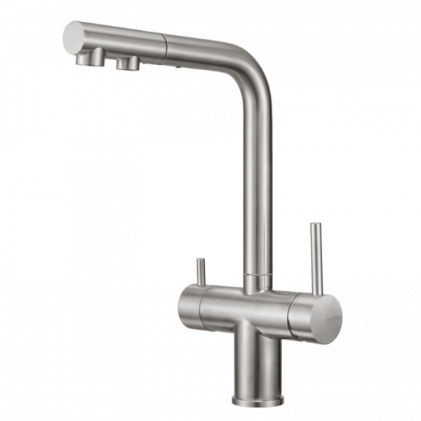 Смеситель для кухни Milacio Almonte-S MCU.562.SS нержавеющая сталь