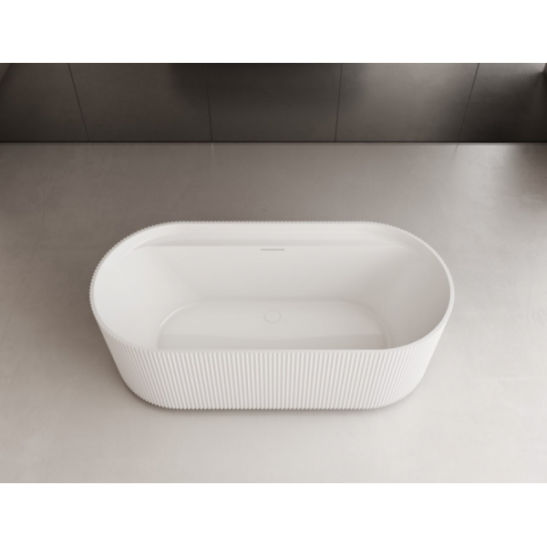 Акриловая ванна Abber AB9444MW белая матовая