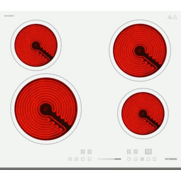 Электрическая варочная панель Hyundai HHE 6452 WG