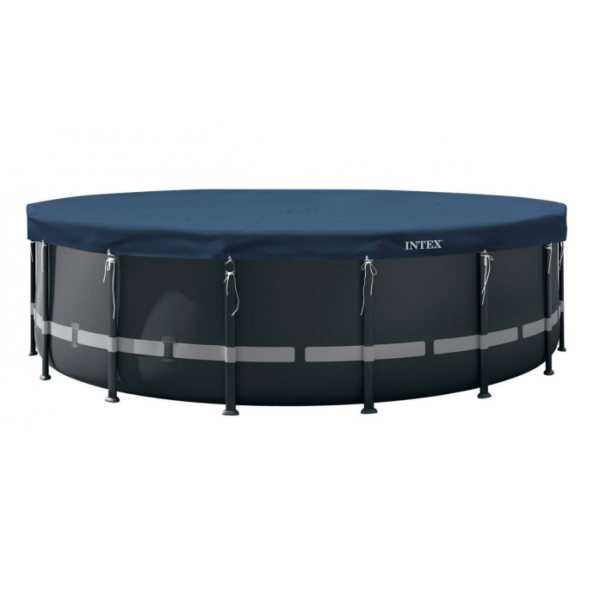 Тент для каркасного бассейна Intex Ultra Frame 549см Deluxe всесезонный D556х20см 28085