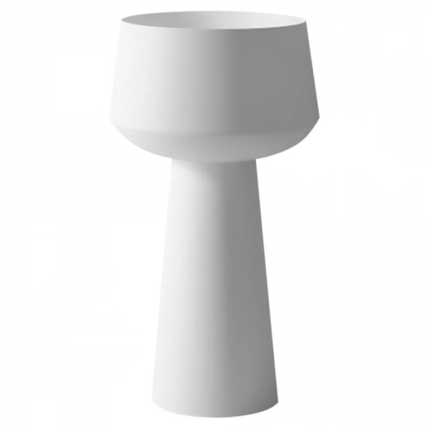 Раковина отдельностоящая Abber Stein AS2508-H белая матовая