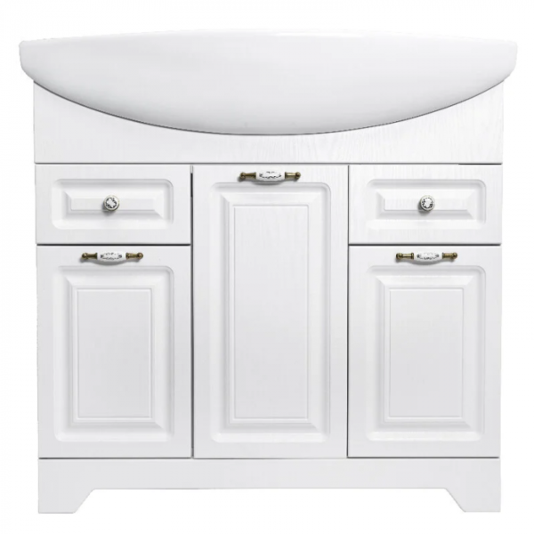 Тумба Stella Polar Кармела 85 ольха белая SP-00001150