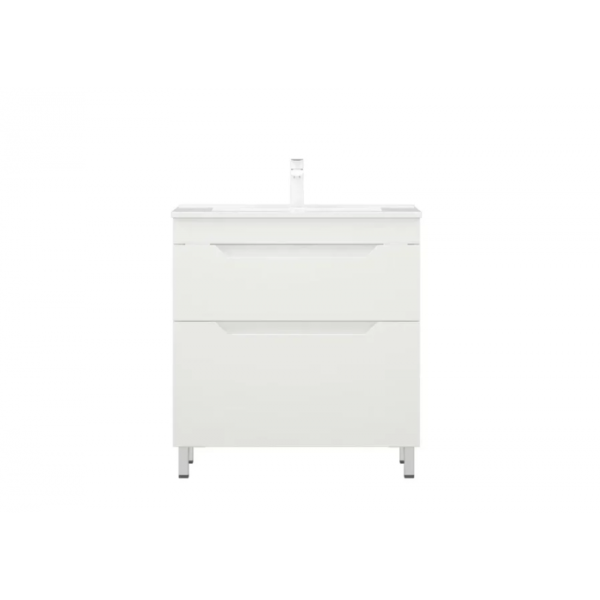 Тумба напольная Corozo Юта 75 Z2 белая SD-00001668