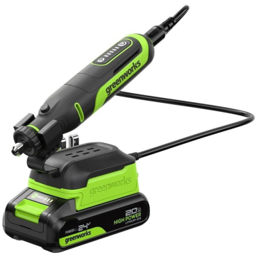 Гравер аккумуляторный GreenWorks G24RT 3200807CUA