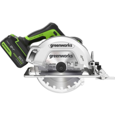 Дисковая пила GreenWorks GD24CS 1500907CUG