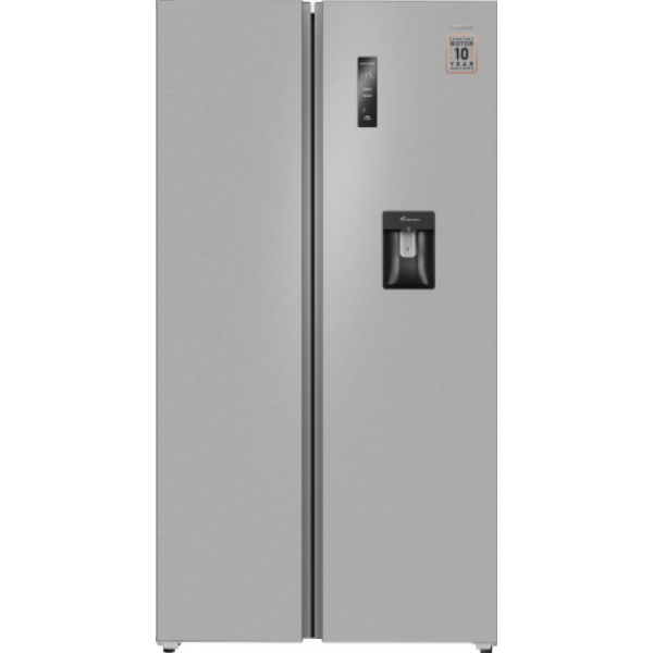 Холодильник Weissgauff WSBS 590 Inverter NoFrost Water Dispenser Inox 439687