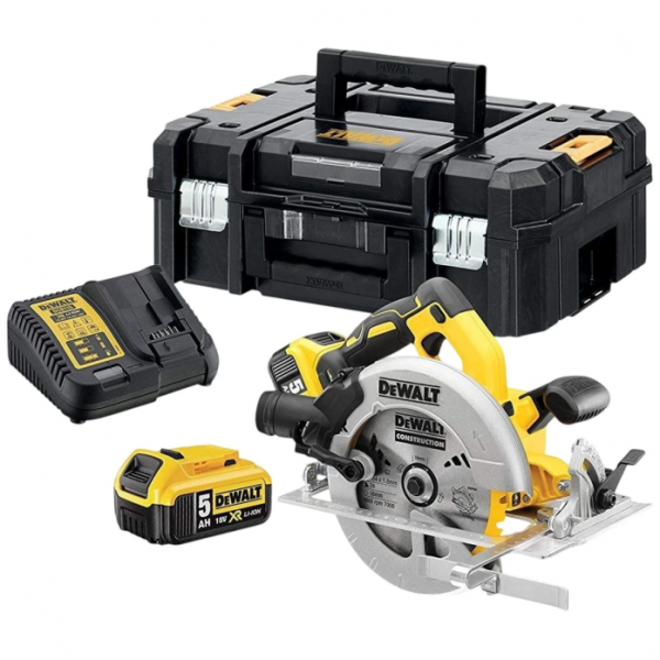 Аккумуляторная дисковая пила DeWalt DCS570P2-QW
