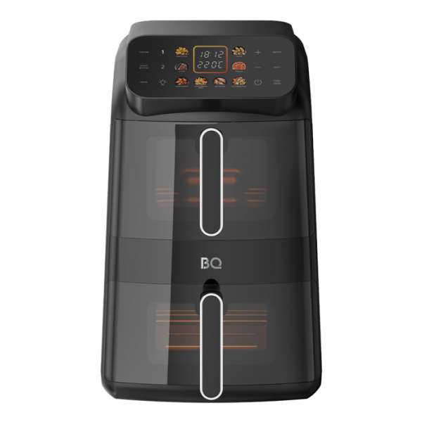Аэрогриль BQ AF1111S Black + Книга рецептов
