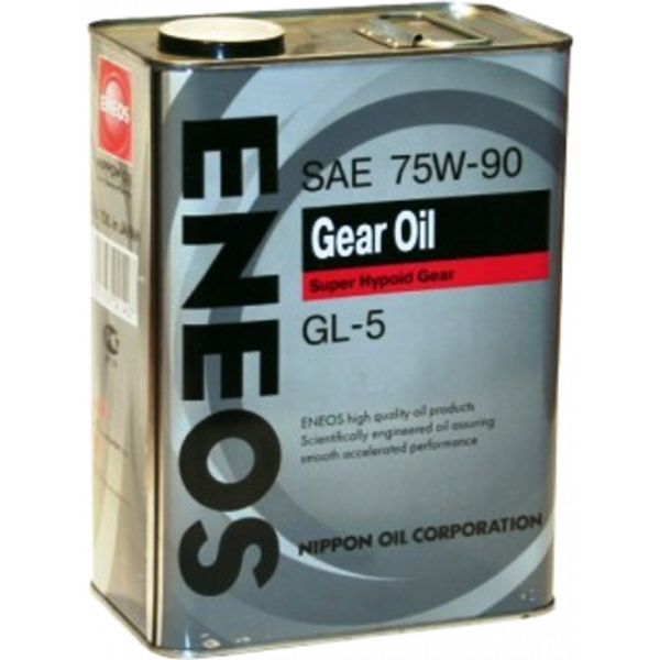 Масло трансмиссионное ENEOS Gear GL-5 75W90 4 л OIL1370