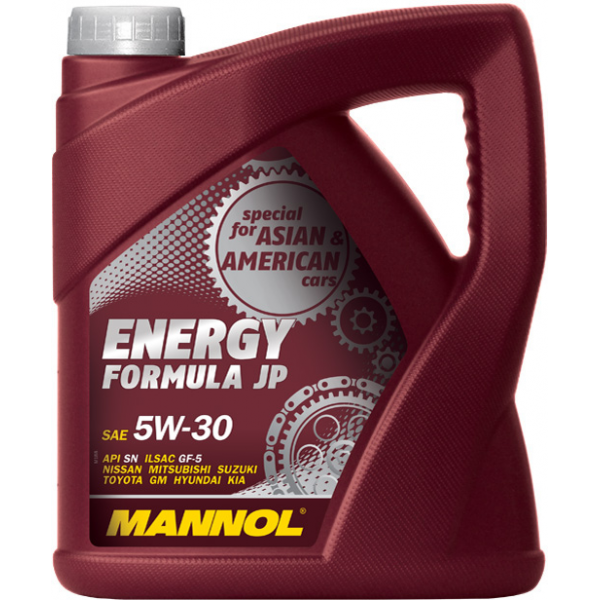 Масло моторное Mannol (SCT) Energy Formula JP 5W30 синт (4л) 1060