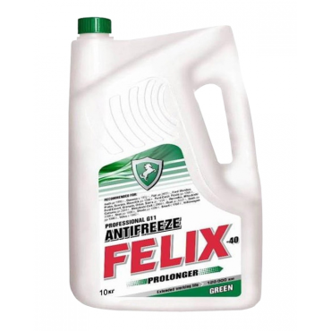 Антифриз FELIX ТС-40 Prolonger G-11 -40C зелёный 10кг Антифриз FELIX ТС-40 Prolonger G-11 -40C зелёный 10кг