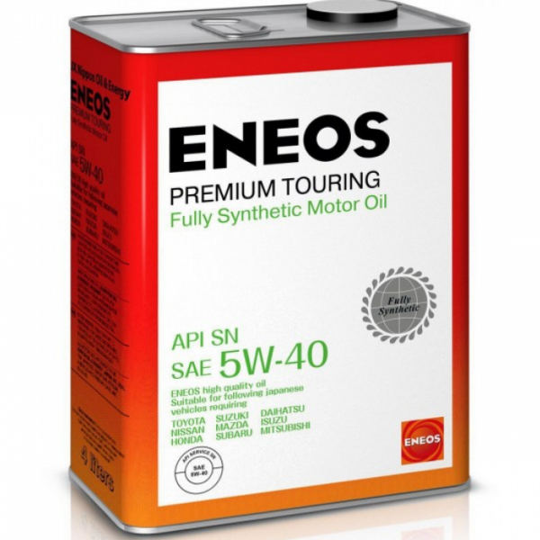 Масло моторное ENEOS Premium Touring SN 5w40 1л