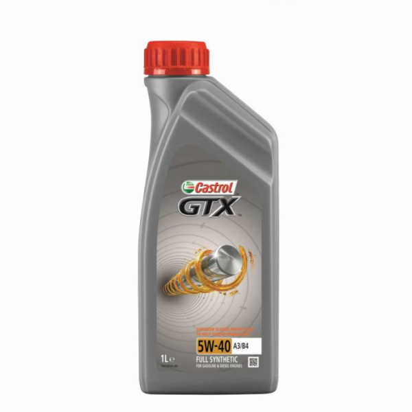 Масло моторное Castrol GTX 5W40 А3/В4 1л 15B9F6