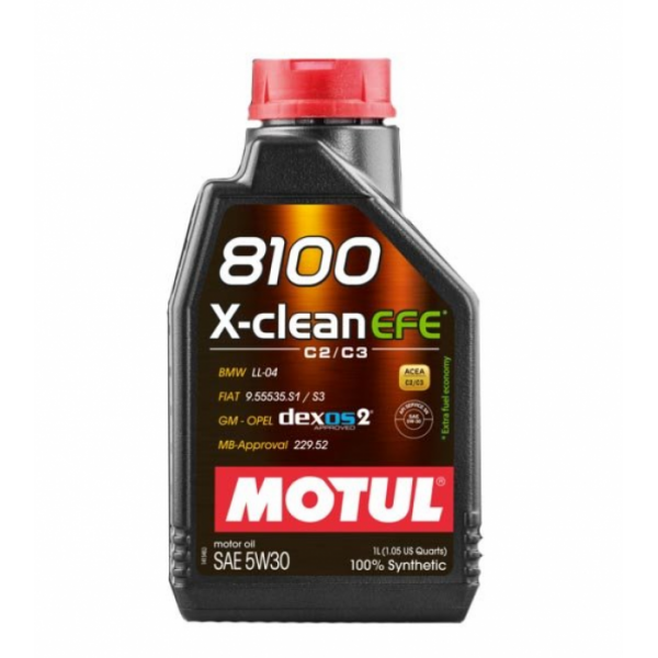 Масло моторное MOTUL 8100 X-clean EFE 5W30 1 л 109470/111687