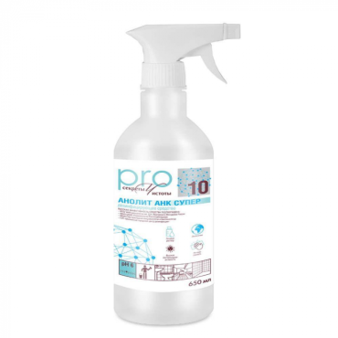 Дезинфицирующее средство Анолит Анк Супер Сч 500 мл флакон с триггером Дезинфицирующее средство Анолит Анк Супер Сч 500 мл флакон с триггером