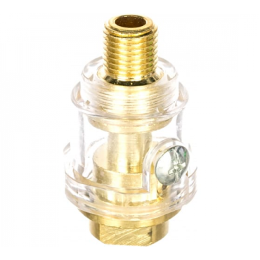 Лубрикатор QUATTRO ELEMENTI MF-1B соединение папа 1/4"" - мама 1/4""" 771-039