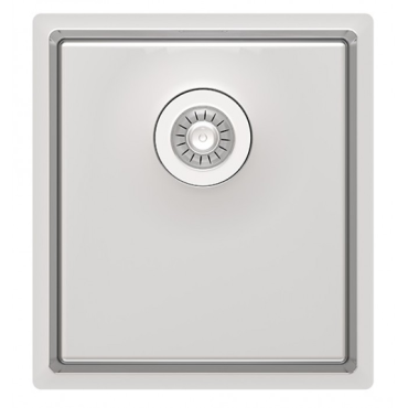 Кухонная мойка Florentina Оптима-HM 400.400.10.10 сатинированная OHM.400.400.B.10.S.10