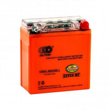 Аккумулятор - OUTDO 12N5L-BS iGEL 12В 5А/ч