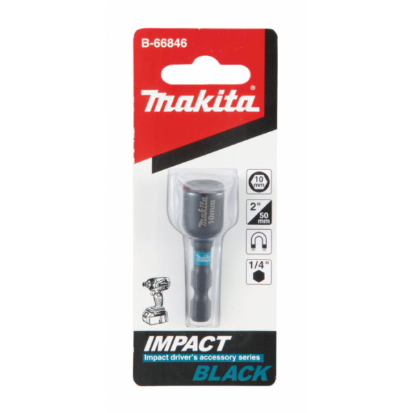 Торцовая магнитная головка Makita Impact Black 10х50 B-66846