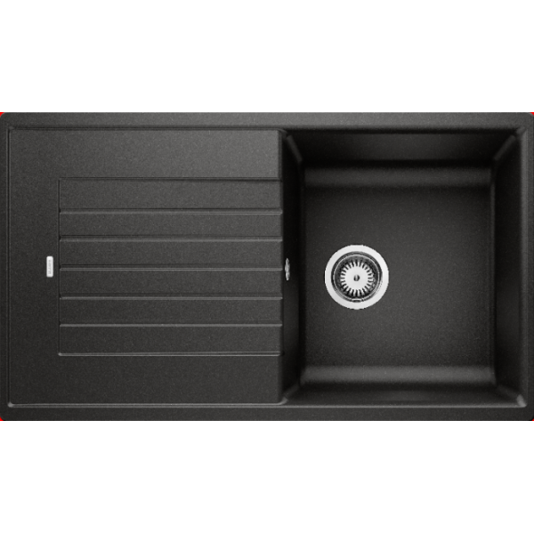 Кухонная мойка Blanco ZIA 5 S черный Silgranit 526016