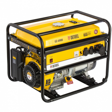 Бензиновый генератор Denzel GE 6900 94637 Бензиновый генератор Denzel GE 6900 94637