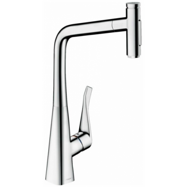 Смеситель для кухни Hansgrohe Metris Select M71 73816000 хром