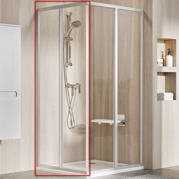 Душевая дверь Ravak Supernova SRV2-75 195 S сатин+Transparent 14V30UO2Z1