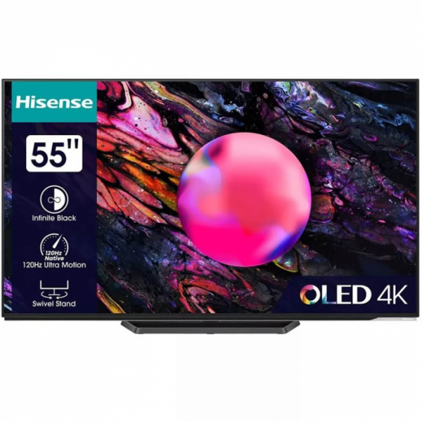 Телевизор Hisense 55A85K черный