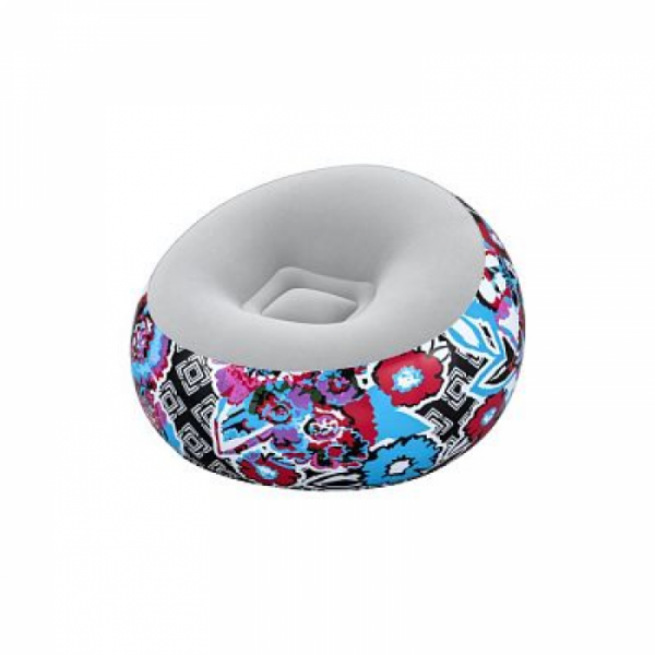 Надувное кресло BestWay Inflate-A-Chair Floral 75111 BW