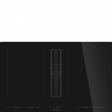Индукционная варочная панель со встроенной вытяжкой Smeg HOBD682D2