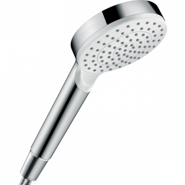 Ручной душ Hansgrohe Crometta 100 1jet EcoSmart 26333400 белый/хром