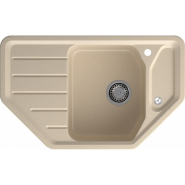 Кухонная мойка GranFest CORNER C-800E кашемир Кухонная мойка GranFest CORNER C-800E кашемир