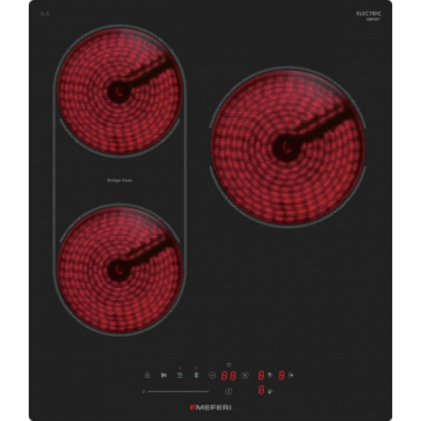 Электрическая варочная панель Meferi MEH453BK COMFORT