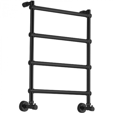 Полотенцесушитель водяной Margaroli Sole 442 4424704(26)BLN матовый черный Полотенцесушитель водяной Margaroli Sole 442 4424704(26)BLN матовый черный